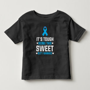 T-shirt Pour Les Tous Petits Sensibilisation amusante au diabète Insuline Guer