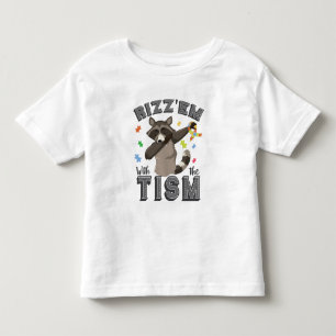 T-shirt Pour Les Tous Petits Sensibilisation sur l'autisme Rizz'em avec le Tism