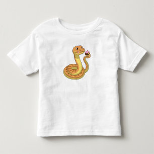 T-shirt Pour Les Tous Petits Serpent avec muffin