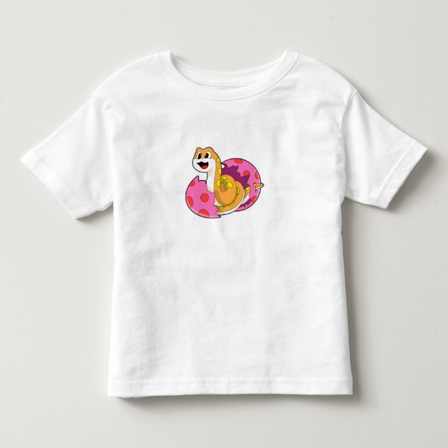 T-shirt Pour Les Tous Petits Serpent avec oeuf (Devant)