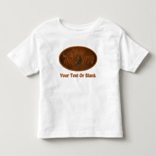 T-shirt Pour Les Tous Petits Shema en bois sculpté Yisrael