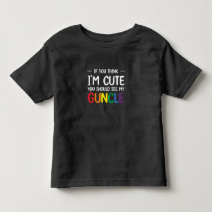T-shirt Pour Les Tous Petits Si tu penses que je suis mignonne, tu devrais voir
