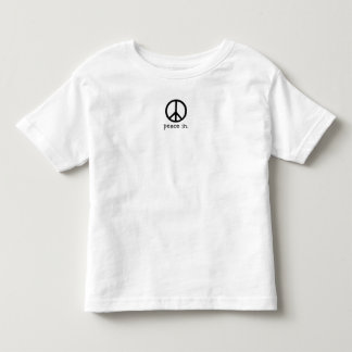 T-shirt Pour Les Tous Petits signe de paix, paix dedans