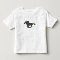 Silhouette cheval jockey - Choisir la couleur arri