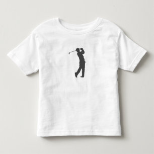 T-shirt Pour Les Tous Petits Silhouette du joueur de golf
