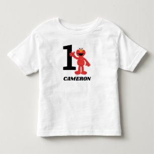 T-shirt Pour Les Tous Petits Simple Elmo 1er anniversaire