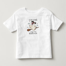 T-shirt Pour Les Tous Petits Simple et élégante Mignonne sorcière première Hall