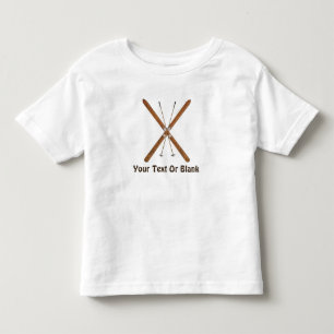T-shirt Pour Les Tous Petits Skis De Fond Et Polonais