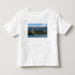 T-shirt Pour Les Tous Petits Slovénie, Bled, lac de Bled, île de Bled, Bled 2