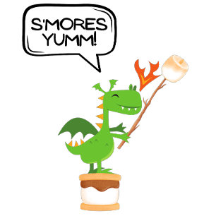 T-shirt Pour Les Tous Petits S'mores Hmmm !