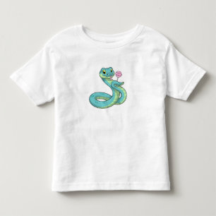 T-shirt Pour Les Tous Petits Snake with Lollipop
