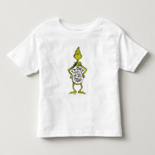 T-shirt Pour Les Tous Petits Snarky Grinch   Funny I'm Only Talking to My Dog T