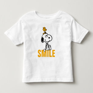T-shirt Pour Les Tous Petits Snoopy & Woodstock - Tous les sourires