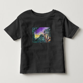 T-shirt Pour Les Tous Petits Soirée violette