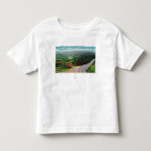 T-shirt Pour Les Tous Petits Sommet de Whitcomb de Deerfield River Valley