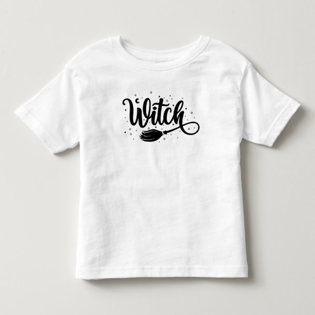 T-shirt Pour Les Tous Petits Sorcière (Devant)