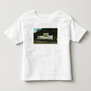 T-shirt Pour Les Tous Petits Soulagement de Bas commémoratif de la signature