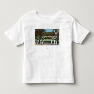T-shirt Pour Les Tous Petits Soulagement de la scène de garde