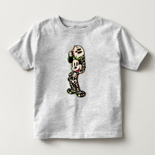 T-shirt Pour Les Tous Petits Souris Mickey vintage Costume squelette