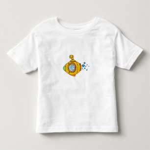 T-shirt Pour Les Tous Petits Sous-marin jaune