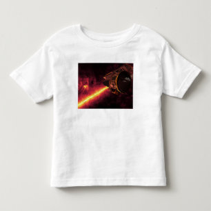 T-shirt Pour Les Tous Petits Spitzer vu contre le ciel infrarouge