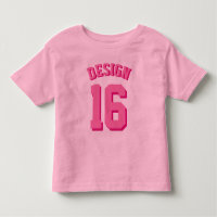 Sports roses Jersey de l'enfant en bas âge |