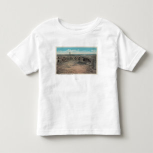 T-shirt Pour Les Tous Petits St Augustine, la Floride - l'oeil de l'oiseau de