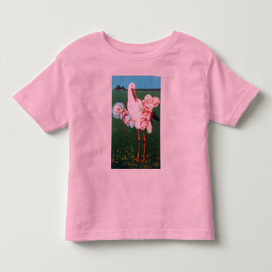 T-shirt Pour Les Tous Petits STORE BABY SHOWER JUMEAU, Rose, Bleu Turquoise