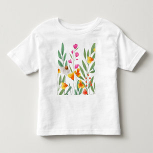 T-shirt Pour Les Tous Petits Sublimation fleur sauvage