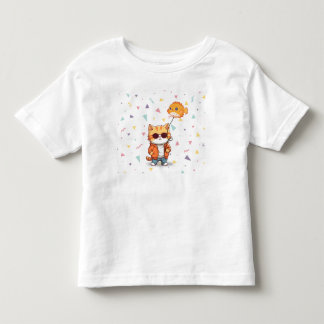 T-shirt Pour Les Tous Petits Super chat