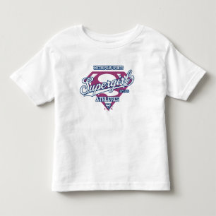 T-shirt Pour Les Tous Petits Supergirl Metropolis Sports Athlétisme Graphique