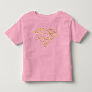 T-shirt Pour Les Tous Petits Supergirl Studded S-Shield
