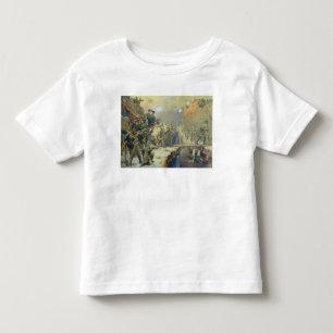 T-shirt Pour Les Tous Petits Suvorov croisant le pont du diable en 1799, 1880