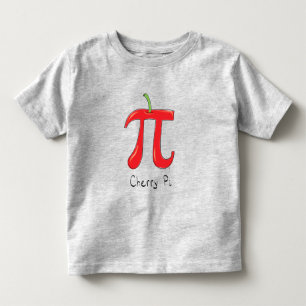 T-shirt Pour Les Tous Petits Symbole Cherry Pi Math de l'enfant