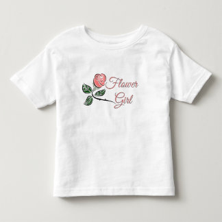 T-shirt Pour Les Tous Petits T-Robe Mariage Flower Toddler