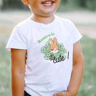 T-shirt Pour Les Tous Petits T-shirt pour les touts petits dessin lapin mignon 