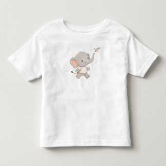 T-shirt Pour Les Tous Petits Tee Aventure Éléphant Mignon