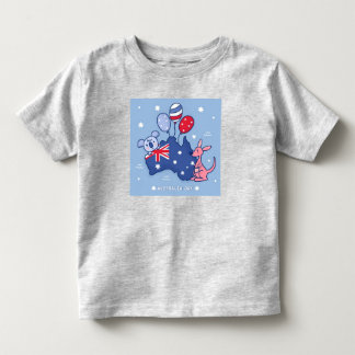 T-shirt Pour Les Tous Petits Tee - shirts de la fête nationale australienne pou