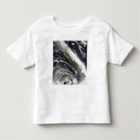 Tempête de poussière au-dessus de la mer de Tasman