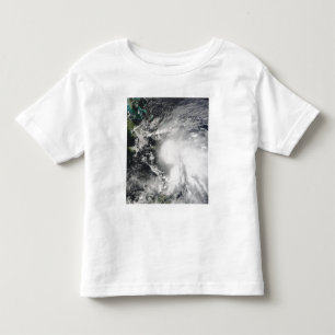 T-shirt Pour Les Tous Petits Tempête tropicale Noel au-dessus du Haïti