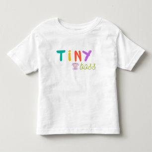 T-shirt Pour Les Tous Petits Tenue de lapin mignonne de mini-boss Coloré T-Shir