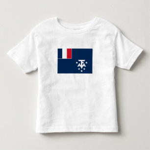 T-shirt Pour Les Tous Petits Terres australes françaises de l'Antarctique