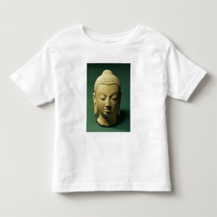 T-shirt Pour Les Tous Petits Tête du Bouddha, Sarnath (grès)