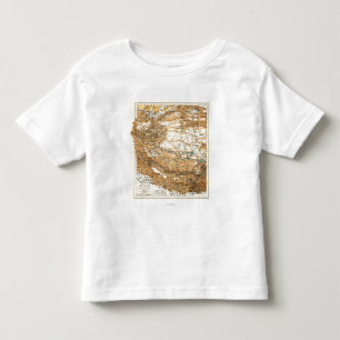 T-shirt Pour Les Tous Petits TibetPanoramic MapTibet
