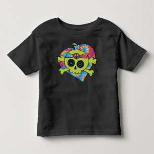 T-shirt Pour Les Tous Petits Tie Dye Crâne
