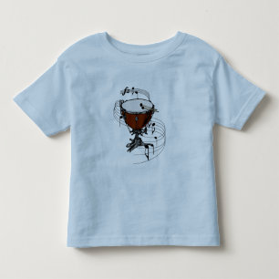 T-shirt Pour Les Tous Petits Timbales (tambour de bouilloire)