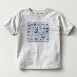 T-shirt Pour Les Tous Petits Toddler Fine Jersey T' "The ABC's of Hope Town"