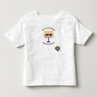 T-shirt Pour Les Tous Petits Toddlers' Hanukkah Shirt - "My future's so bright"