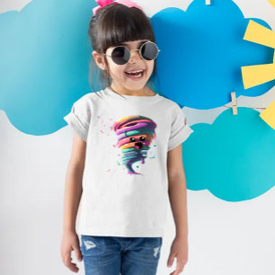 T-shirt Pour Les Tous Petits tornade