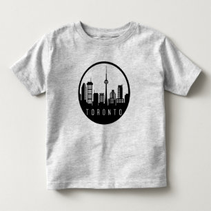T-shirt Pour Les Tous Petits Toronto City Skyline